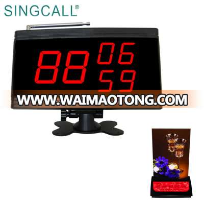 SINGCALL Wireless Waiter Service Call Bell System with Table Button