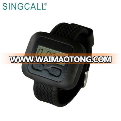 SINGCALL Wireless Pager Calling Systems for Catering and Wireless Vibrating Watch Pagers