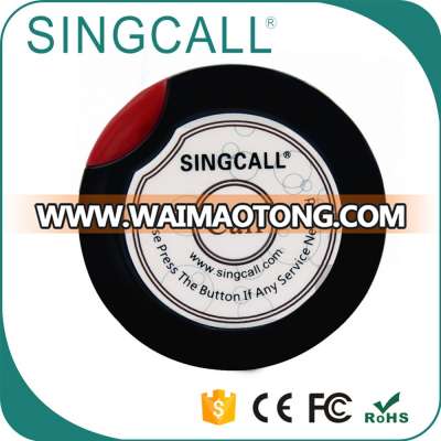 SINGCALL wireless paging system, ultrathin restaurant server pager APE700