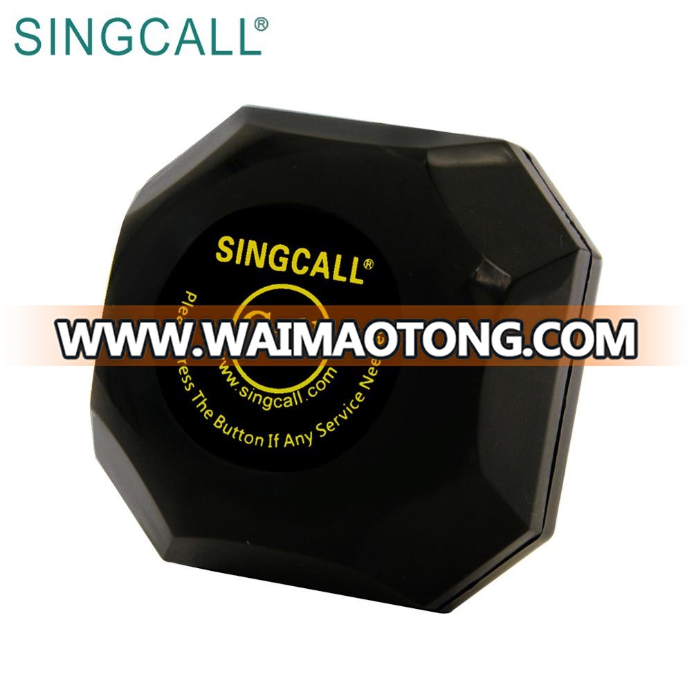 SINGCALL wireless paging system restaurant waiter pager APE560 black