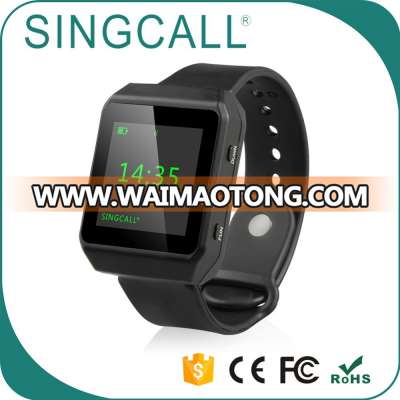 SINGCALL Wireless Restaurant Calling Waiter Watch for Market Hotel Cafe Signal Mobile Receiver